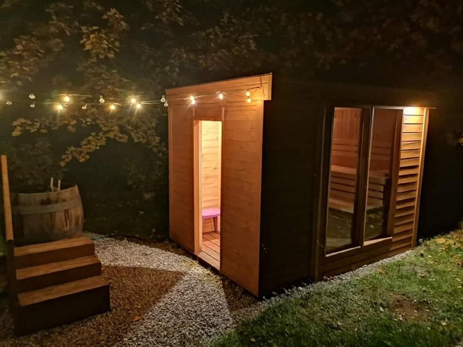 Dziki Zakatek Piskornia Dom Z Sauna Екстер'єр фото