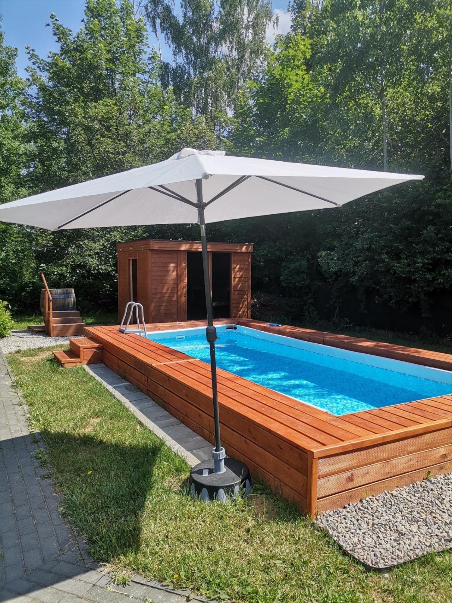 Dziki Zakatek Piskornia Dom Z Sauna Екстер'єр фото